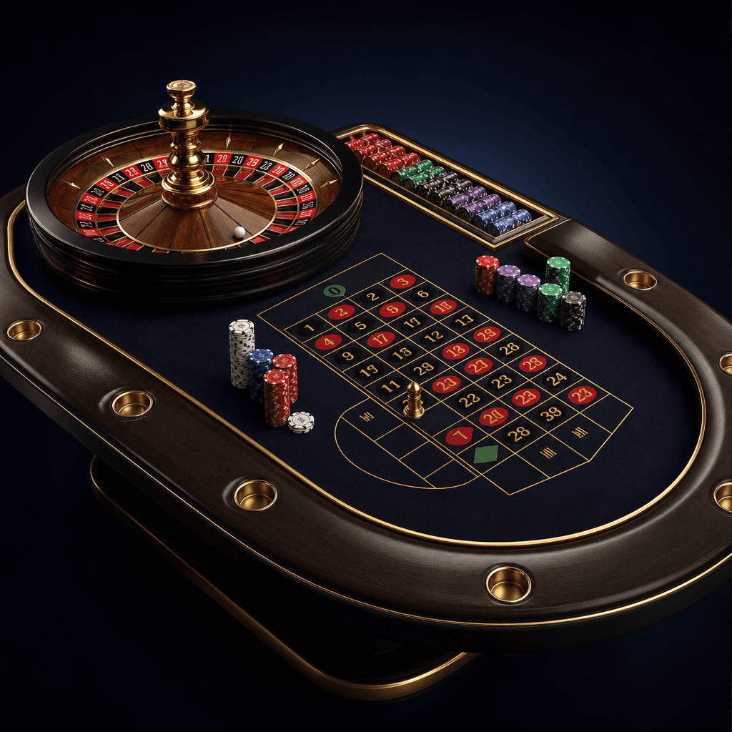 Functioning 3D Casino Roulette Table product image for Functioning 3D Casino Roulette Table