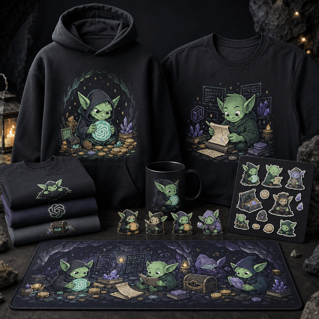 OpenAI Goblin Themed Merch product image for OpenAI Goblin Themed Merch